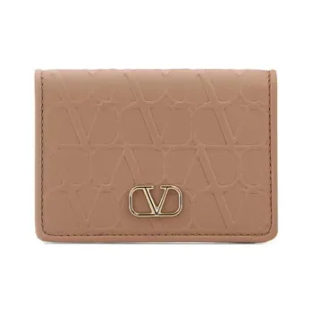 Valentino Logo Plaque Wallet