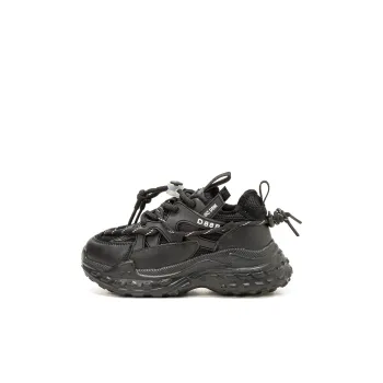 Tongmengqiantian Lightweight Cushioning Warm Kids Lifestyle Shoes Black Kids'
