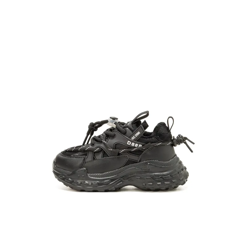 Tongmengqiantian Lightweight Cushioning Warm Kids Lifestyle Shoes Black Kids'-0