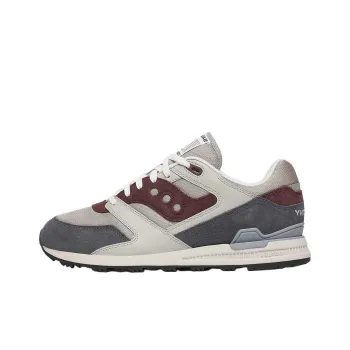Saucony COURAGEOUS Anti Slip Wear Resistant Low Top Casual Shoes Unisex Taupe