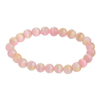 JK Glass Cat Eye Bracelets Women's