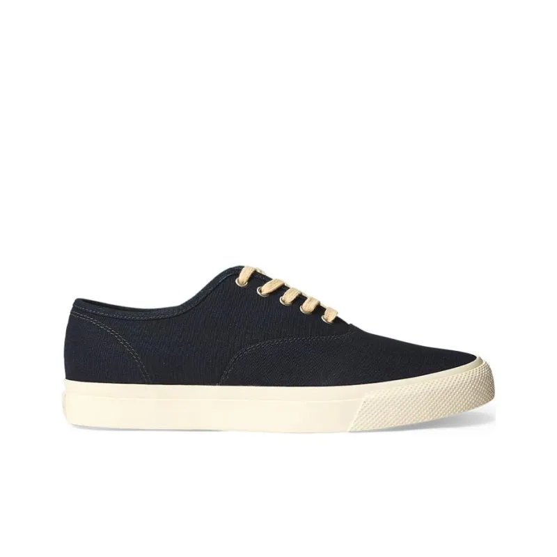 Polo Ralph Lauren Canvas New Norfolk Low-Top Skateboard Shoes Men's Dark Blue-1