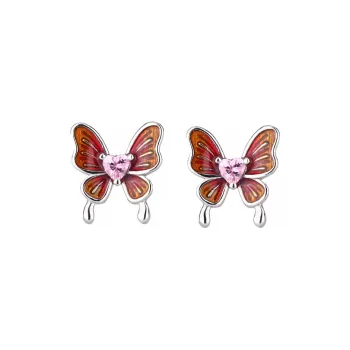 Stone Edge Poly 999 Fine Silver Earrings Women's