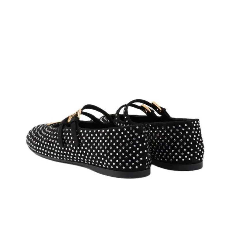 PRADA Casual Single Shoes Women's Black-4
