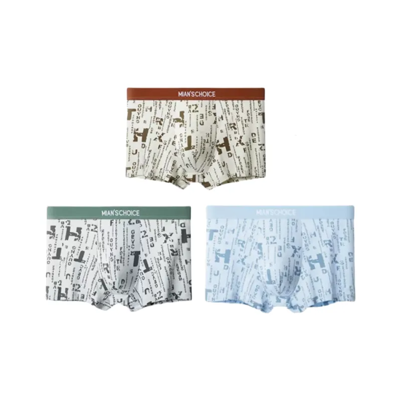 Lan Miao Underpants Men's 3 Pack-3