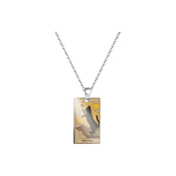CENTURY&KINDLE Titanium Steel Necklaces Unisex
