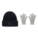Black Hood+Gray Glove