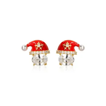 Mofei Alloy Earring Studs Women's Fashion Box