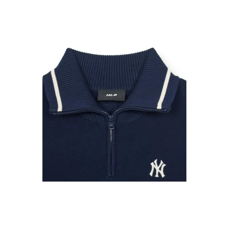 MLB New York Yankees Knitwear Women's Marine Blue-2