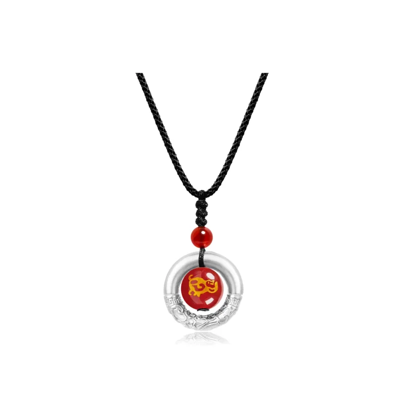 North Cain Agate Jade Necklaces Unisex-24