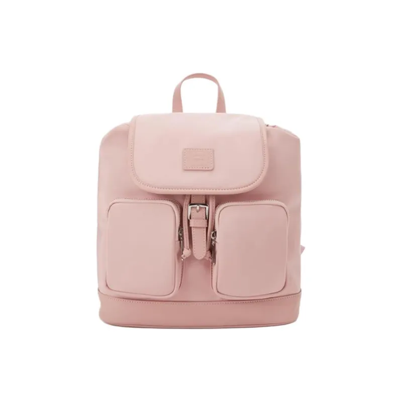 Hotwind Fabric Backpack Medium Size Women's Pink-0