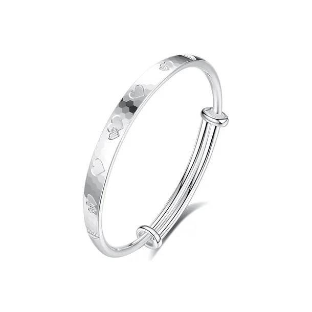 PRP S999 Fine Silver Sterling Silver Bracelets Women's-0