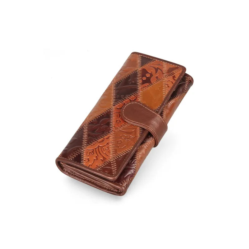 ;COBBLER LEGEND Top Grain Cow Leather Wallet Unisex Multicolor-4
