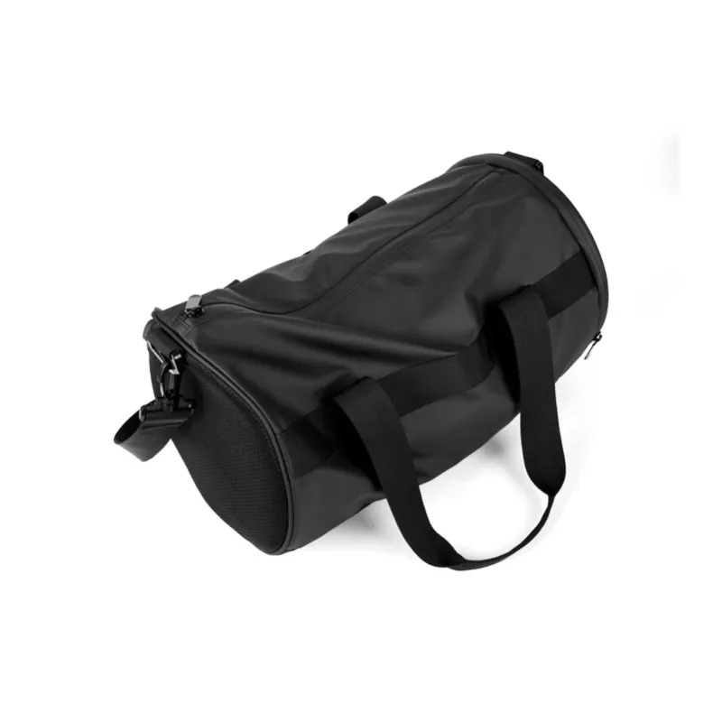 FORU Polyester Lightweight Wet/Dry Separation Handbag Crossbody Bag Travel Bag Regular Unisex Black-5