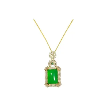 JUNWEN Chalcedony Necklaces Women's