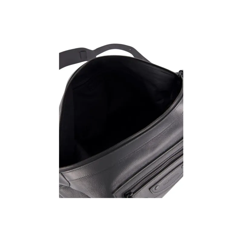 Balenciaga Neo Classic Calfskin Portable Crossbody Bag Shoulder Bag Medium Size Women's Black-7