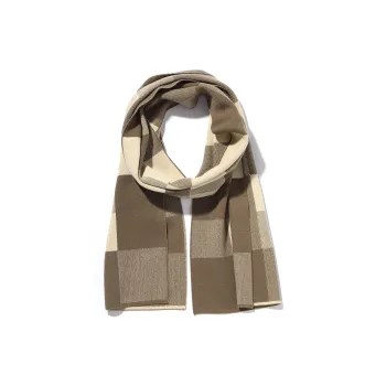 Clect Polyester Cotton Blend Knit Scarves Men's
