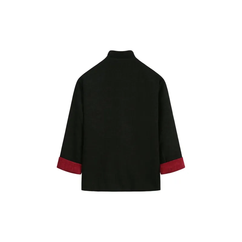 XUANSHENG Puffer Jacket Men's Black-1