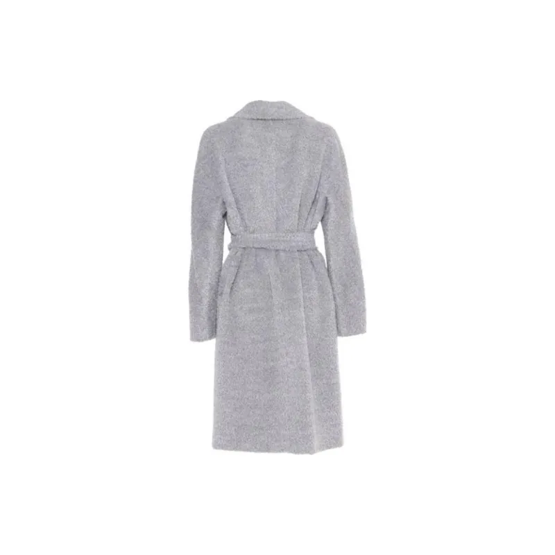 MaxMara Studio Belted Long Sleeved Coat-1