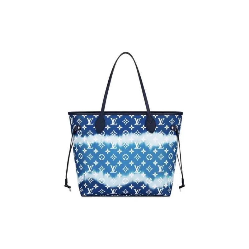 LOUIS VUITTON Neverfull Lv Escale Mm Bleu-2