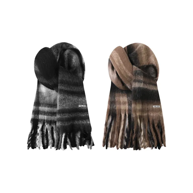 Yalu Polyester Knit Scarves Unisex Gift Box Set-6