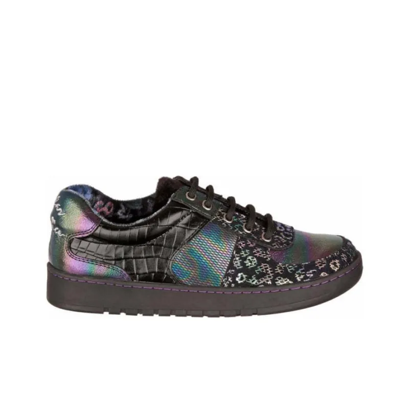 IRREGULAR CHOICE Starlight Streamer Wear-Resistant Low-Top Casual Shoes Unisex Black-1