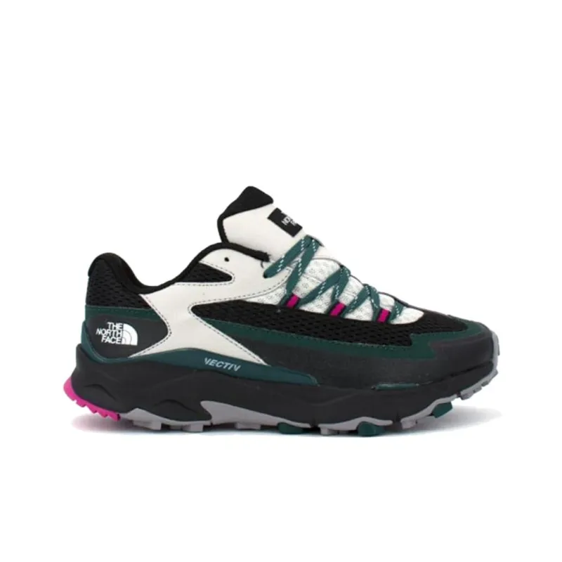 THE NORTH FACE Anti Slip Wear Resistant Low Top Trekking Shoes Women's Black Green-1