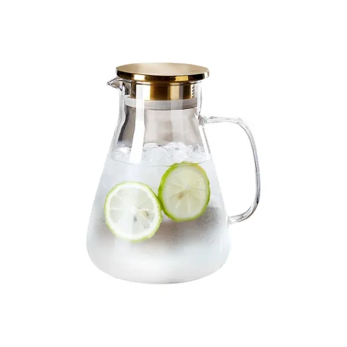 Edelita High-Temperature Resistant Cold Kettle Glass Transparent 2200ml