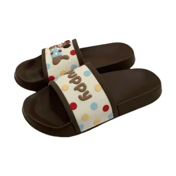 Thin Strips Home Slippers Unisex