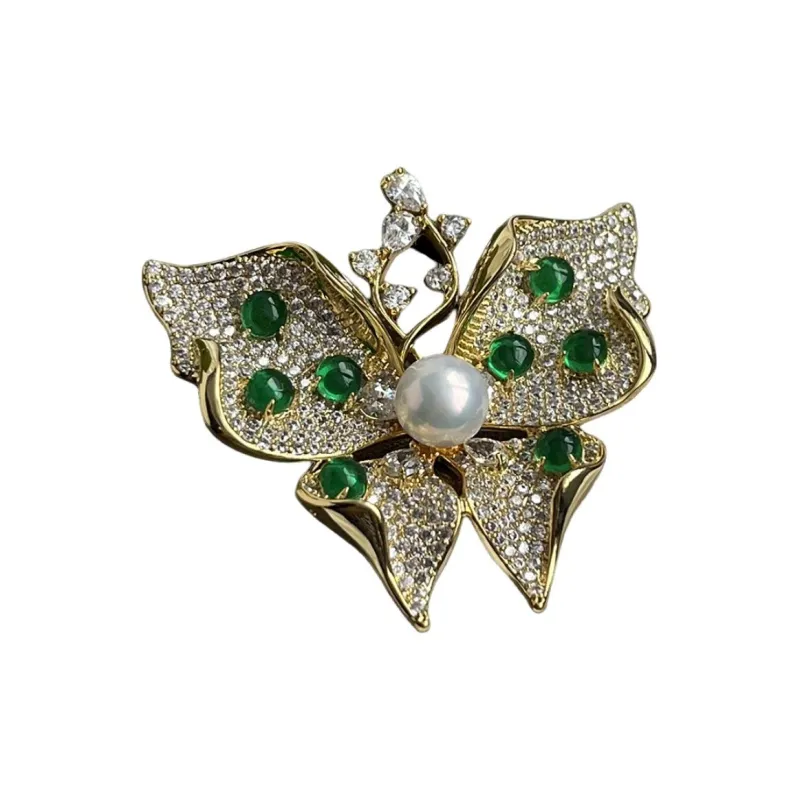 PEARL QUEEN Freshwater Pearl Brooches Women's-0
