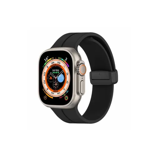 LOVINGCOOL Apple Compatibility Watch Band 49mm Silicone Material