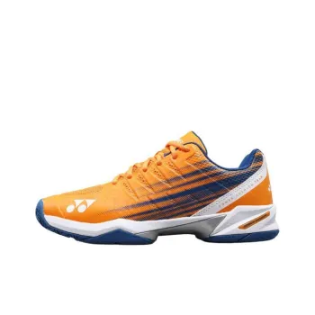 YONEX Slip Resistant Low Top Tennis Shoes Men's Orange