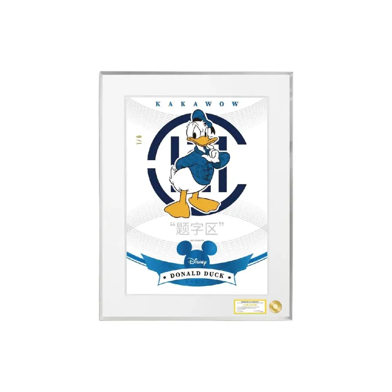 KAKAWOW x CLOT 600% Artistic Collectible Card Disney EDC MOJO Inscription Edition Collectible Cards 1 Pc-1