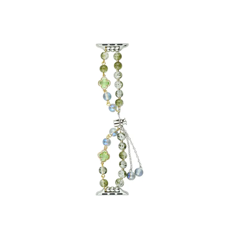 Vobafe Watch Band Apple Compatibility Cat's Eye Stone Material-4