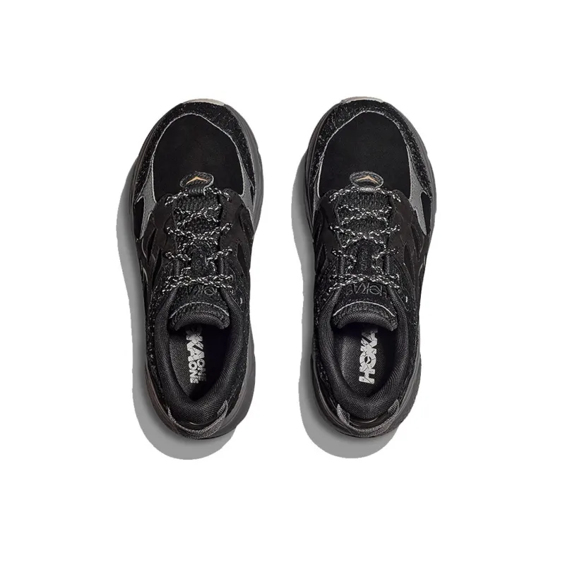 HOKA ONE ONE Clifton L Elite Terrain System Black Satellite Grey-3