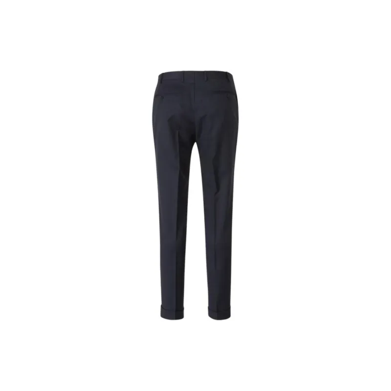 Canali Wool Tailored Trousers-1