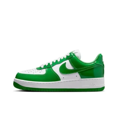 Nike Air Force 1 Anti Slip Wear Resistant Low Top Skateboard Shoes Unisex White Green