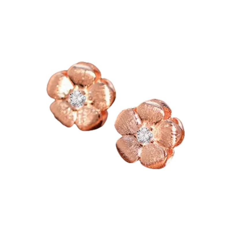 JESCAKOO S925 Silver Stud Earrings Women's-5