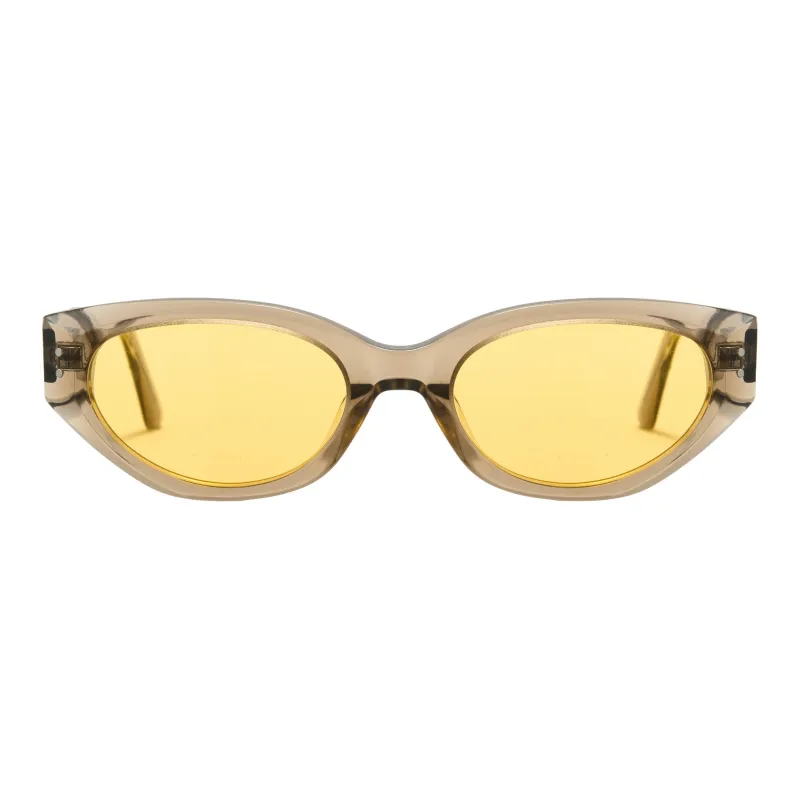 CYXUS Sunglasses Unisex White Black-8
