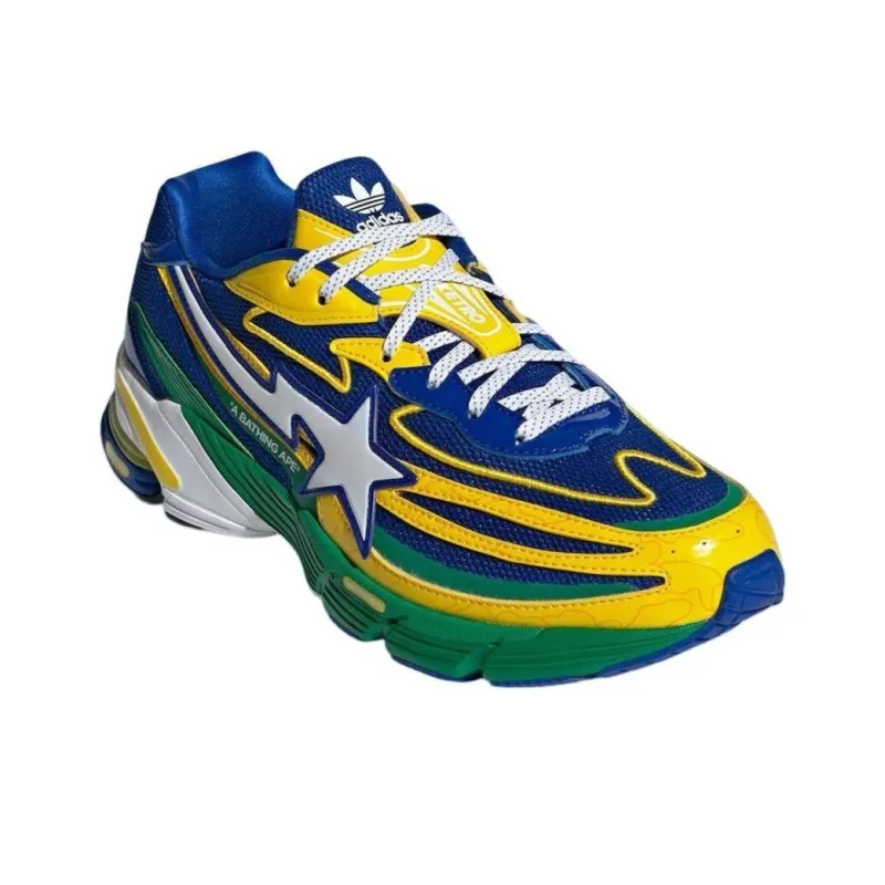 Adidas Orketro Bape Yellow Blue Green-2