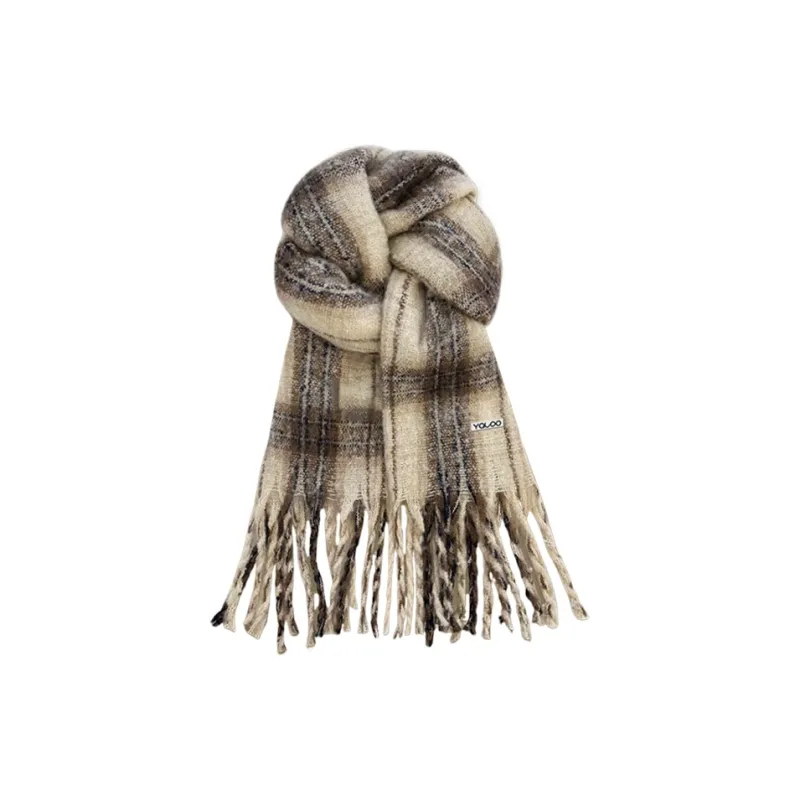 Yalu Polyester Knit Scarves Unisex Gift Box Set-1