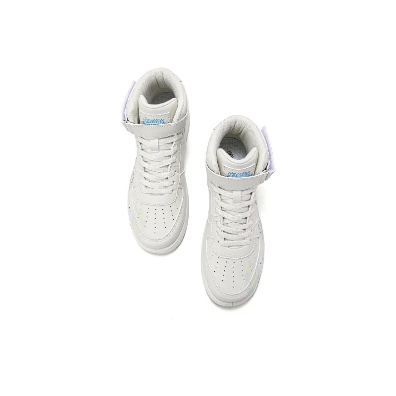 Crayon Shinchan High Top Skateboard Shoes Unisex-5