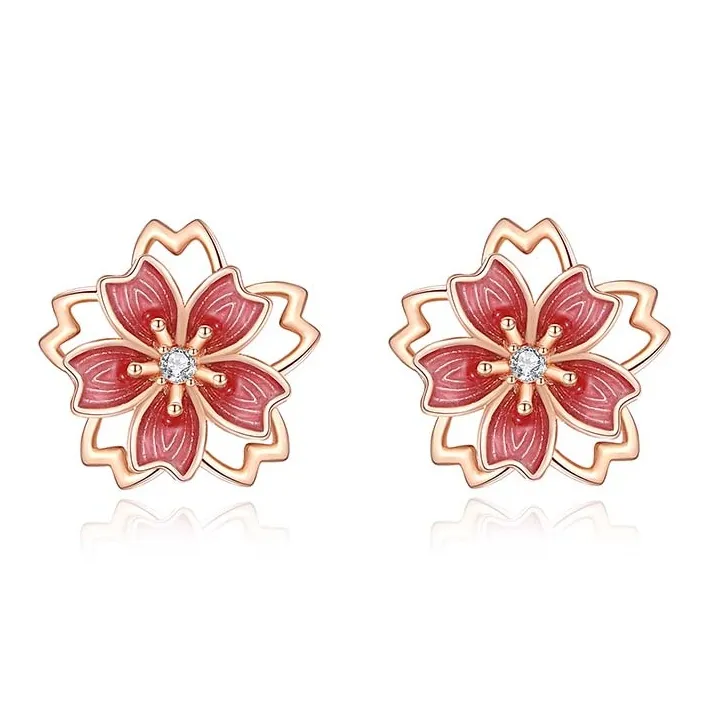 CHIEMOT S925 Silver Stud Earrings Women's-0