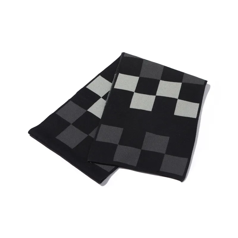 Clect Polyester Cotton Blend Knit Scarves Men's-1