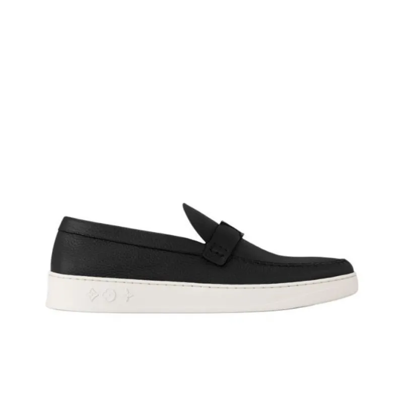 LOUIS VUITTON Resort Loafers Men's Black-1