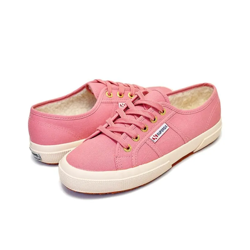 SUPERGA COBINU DUSTY ROSE Low-Top Skateboard Shoes Women's Rose-2