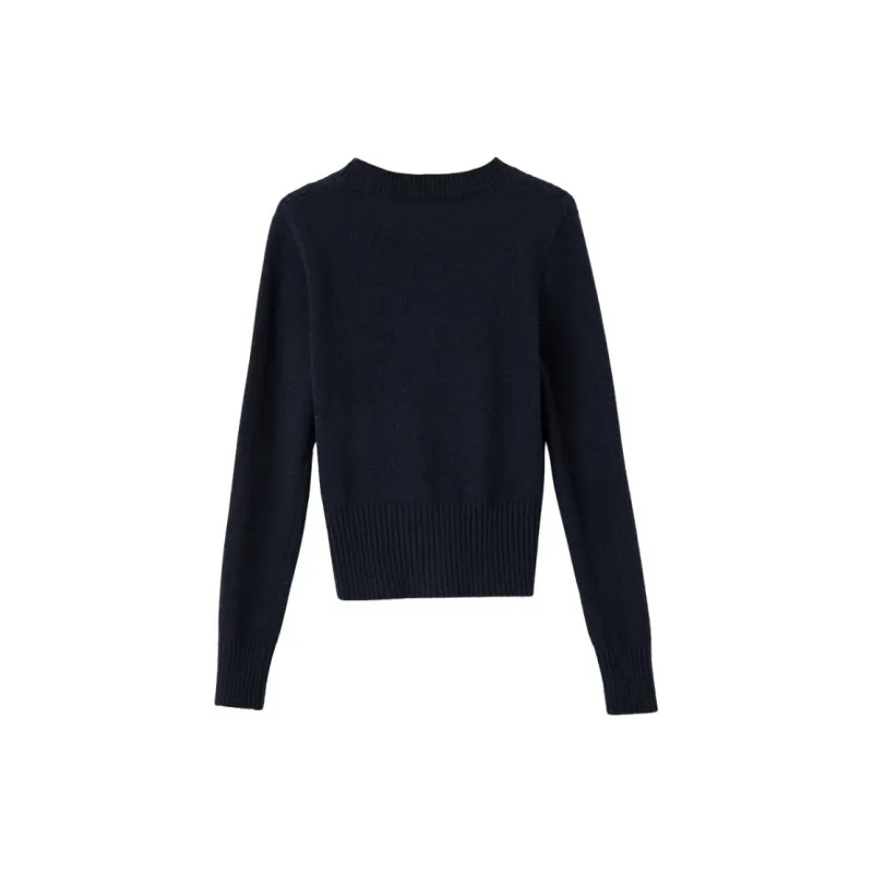 Late White Knitwear Women's Royal Blue-1