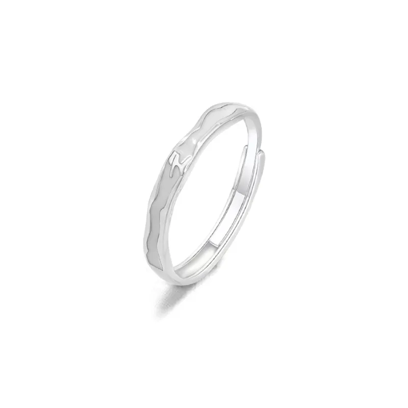FORCHI Zircon Rings Unisex Anniversary Birthday Gift-5