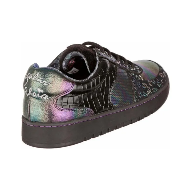 IRREGULAR CHOICE Starlight Streamer Wear-Resistant Low-Top Casual Shoes Unisex Black-2