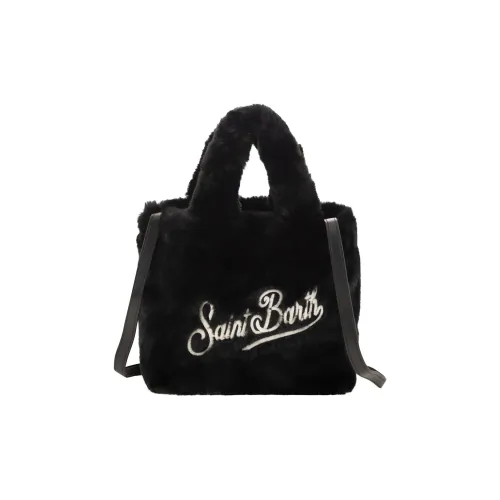 MC2 Saint Barth Logo Embroidered Mini Vanity Tote Bag